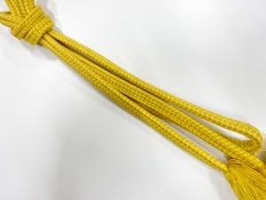 正絹　無形文化財　道明製　手組帯締め